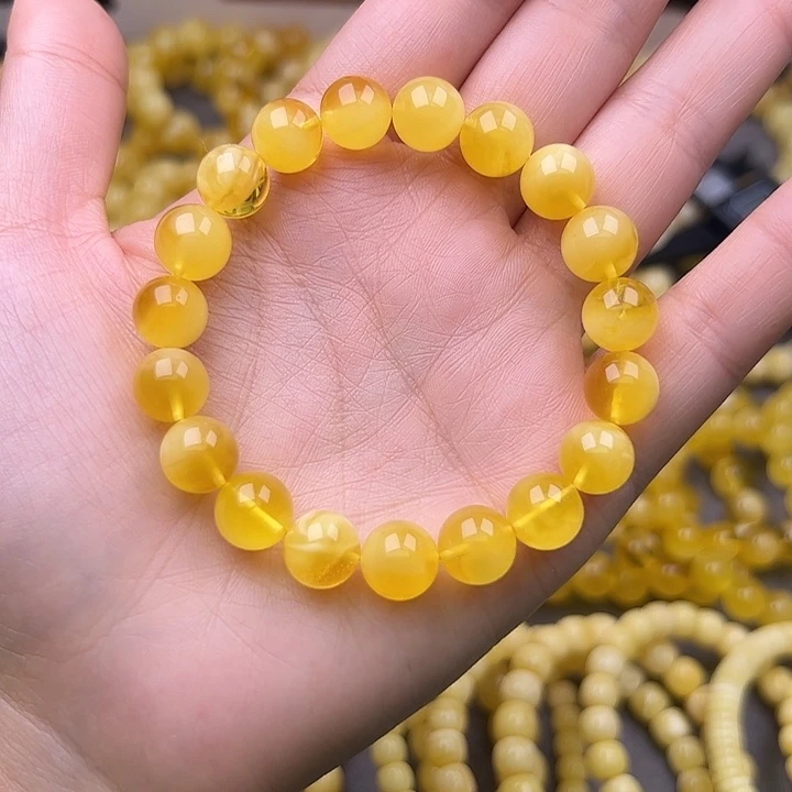 琥珀未镶嵌珠宝奇石橘子汽水