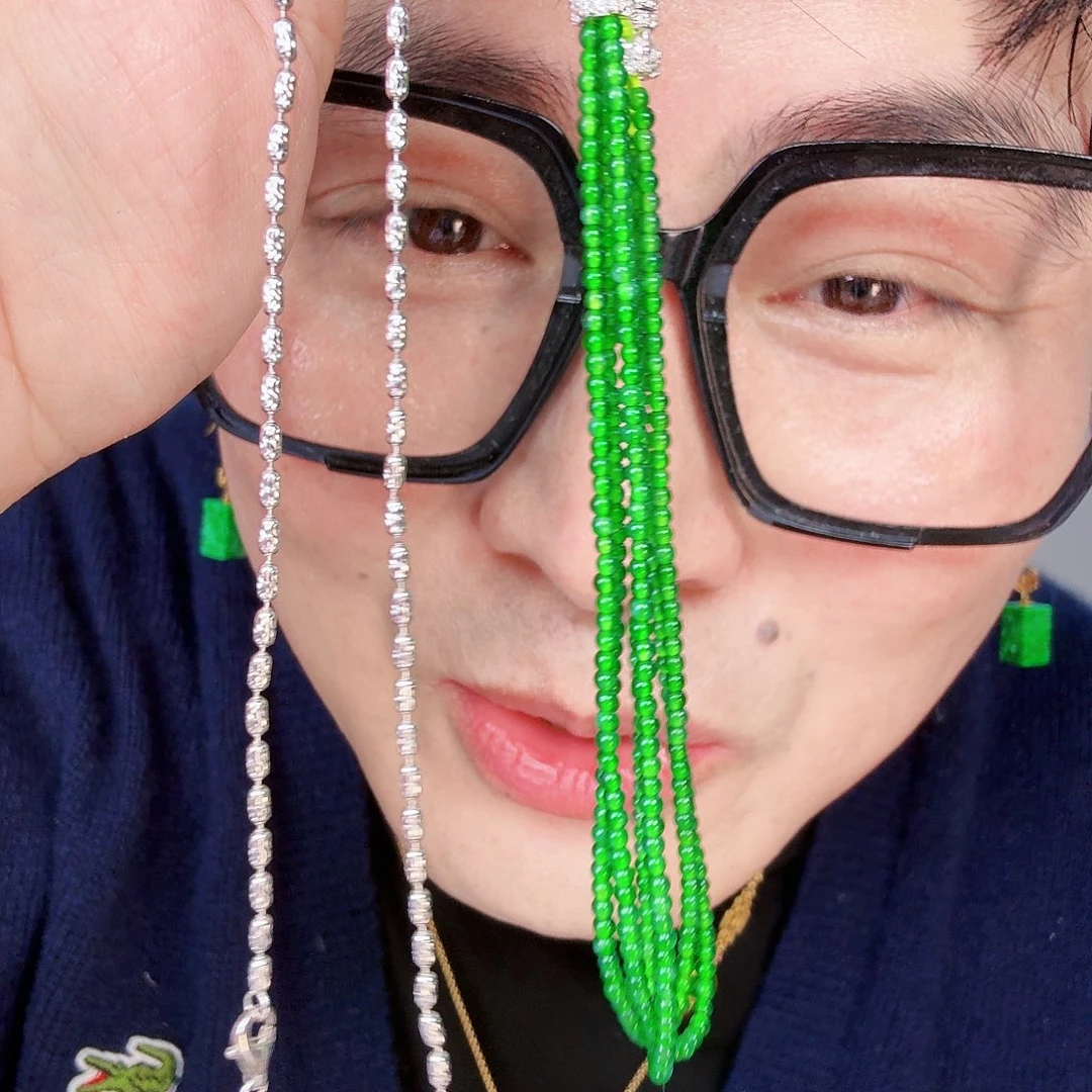 翡翠颈饰未镶嵌一个
