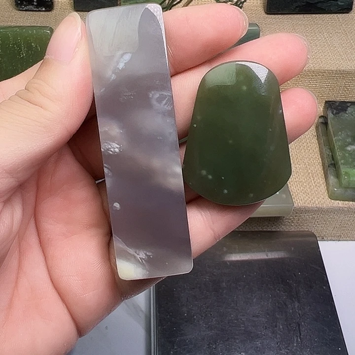 和田玉未镶嵌珠宝半成品