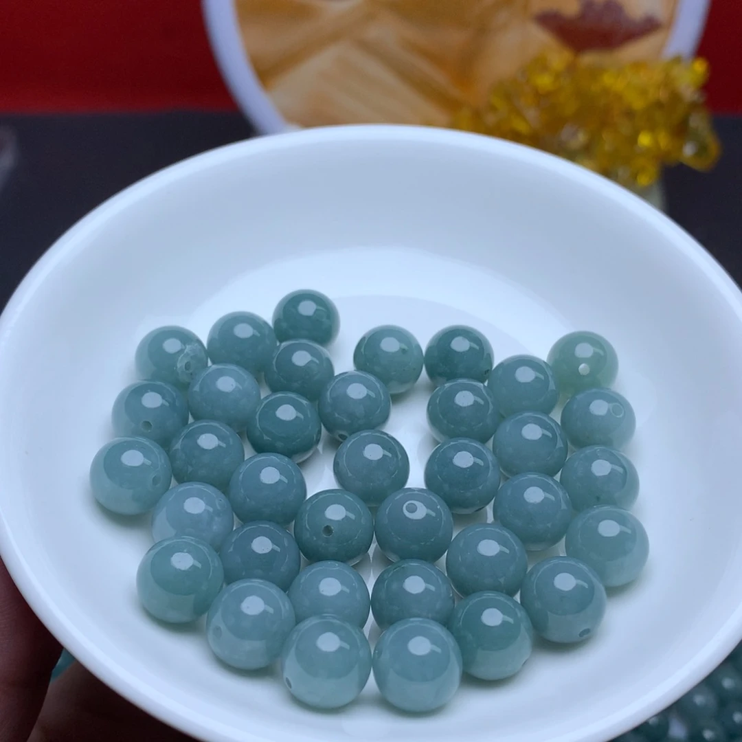 【闪购商品】翡翠手链未镶嵌卡10蓝水10个