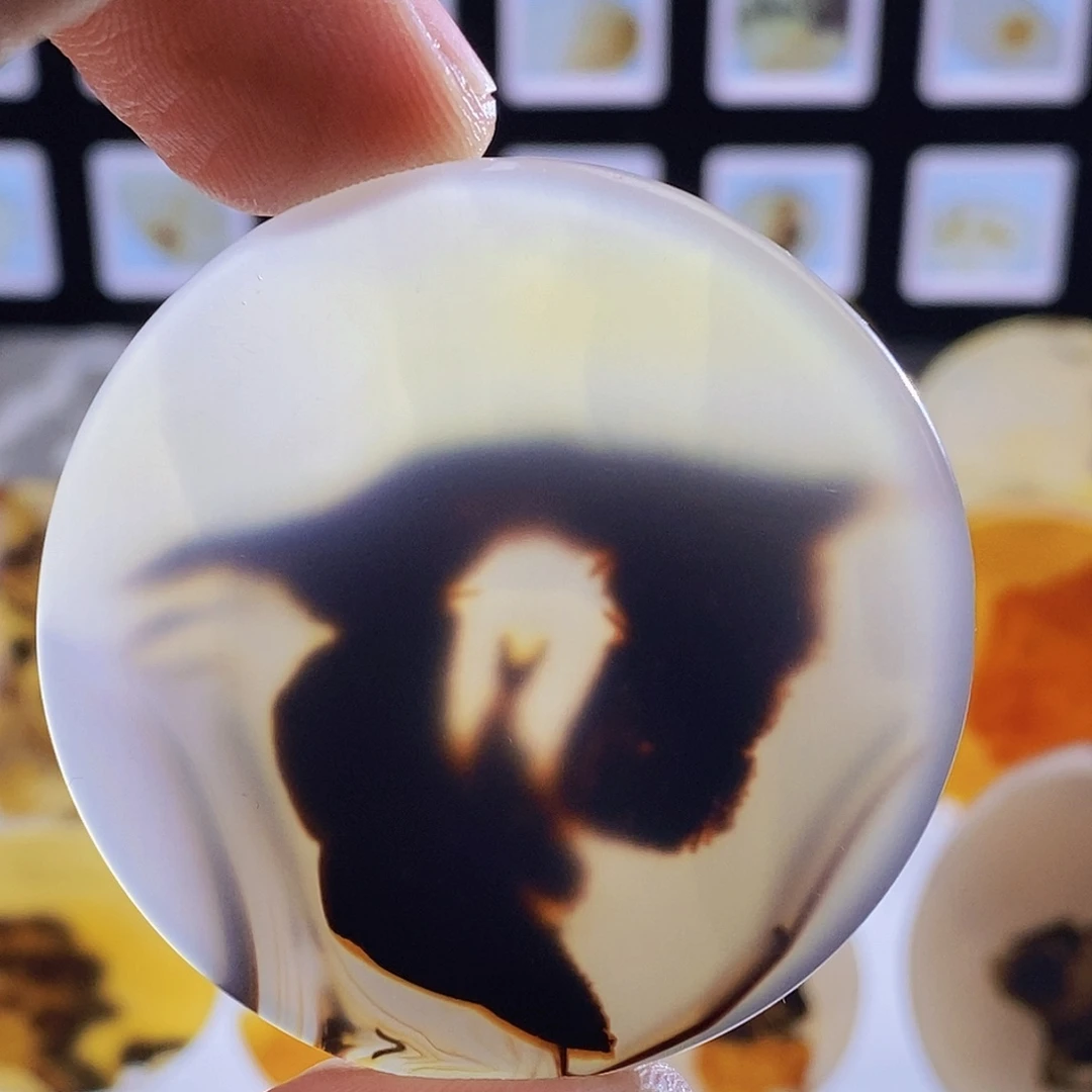 玛瑙/玉髓未镶嵌吊坠(不含链)512