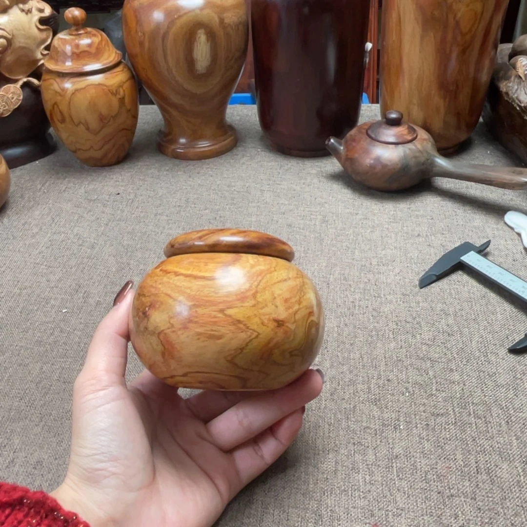 黄花梨/降香黄檀新料罐子