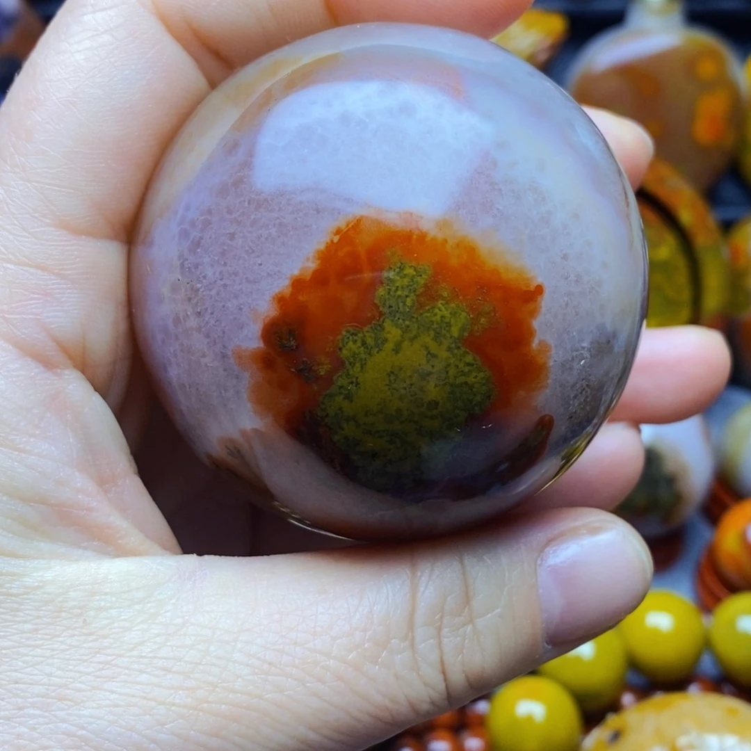 玛瑙/玉髓颈饰未镶嵌春****华