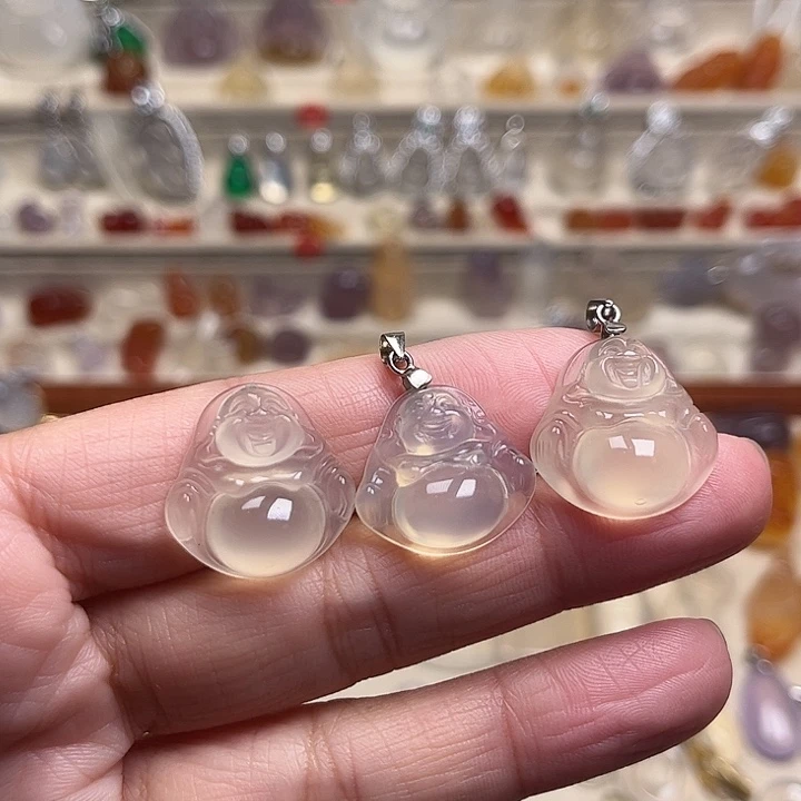 玛瑙/玉髓未镶嵌颈饰多样性发货 拍一发一