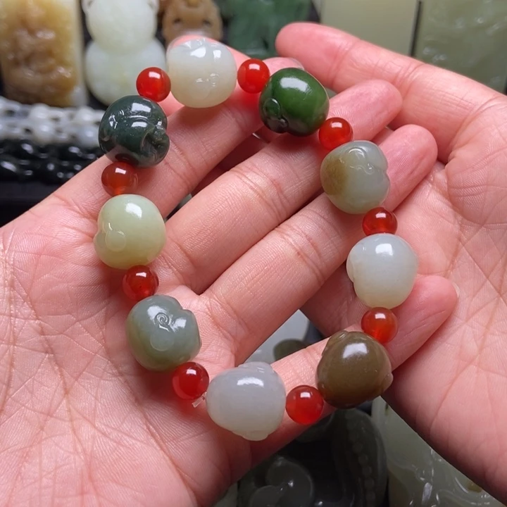 颈饰未镶嵌和田玉路***你