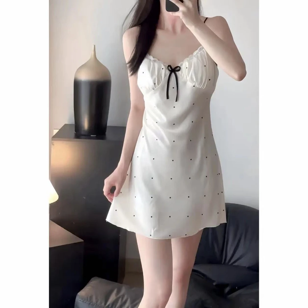 【5号专拍链接】显瘦连体睡裙