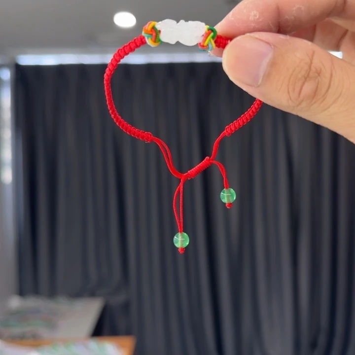 翡翠手链未镶嵌康***女纯天然翡翠a货 买断