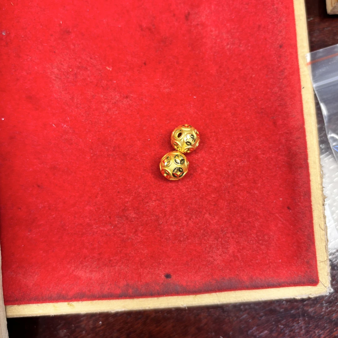 1.9g黄金足金999转运珠
