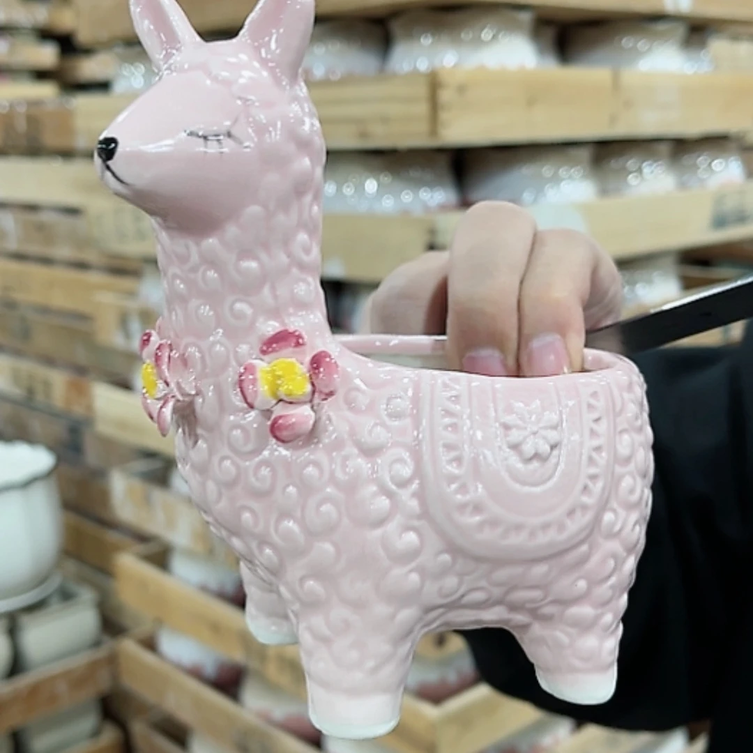 【闪购商品】陶瓷花盆