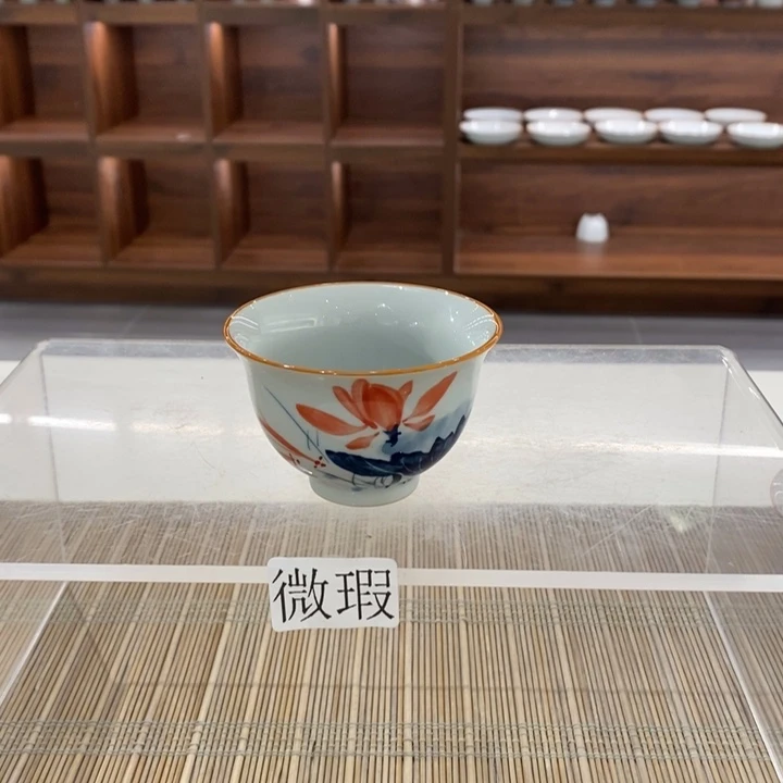 釉下老陶泥手工绘制