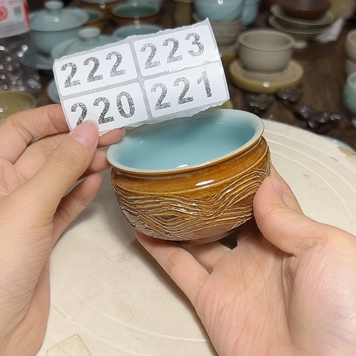 云间青瓷小米茶器龙泉