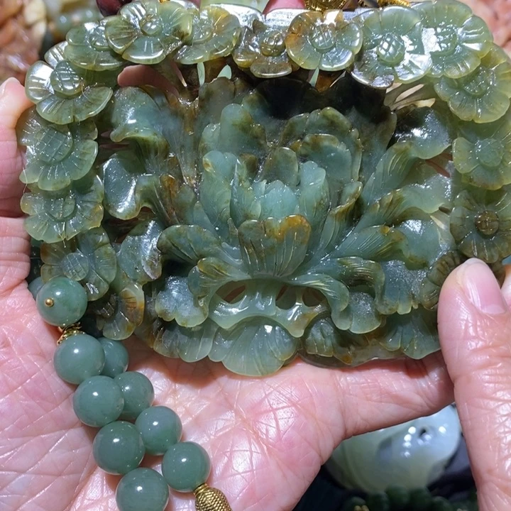 岫玉岫玉吊坠未镶嵌