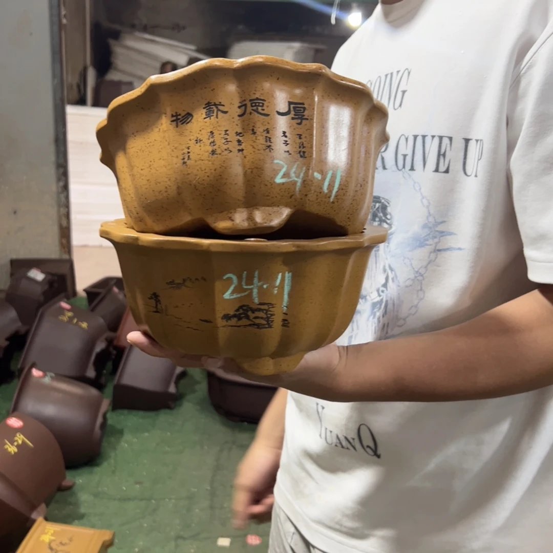 紫砂花盆紫砂艺术