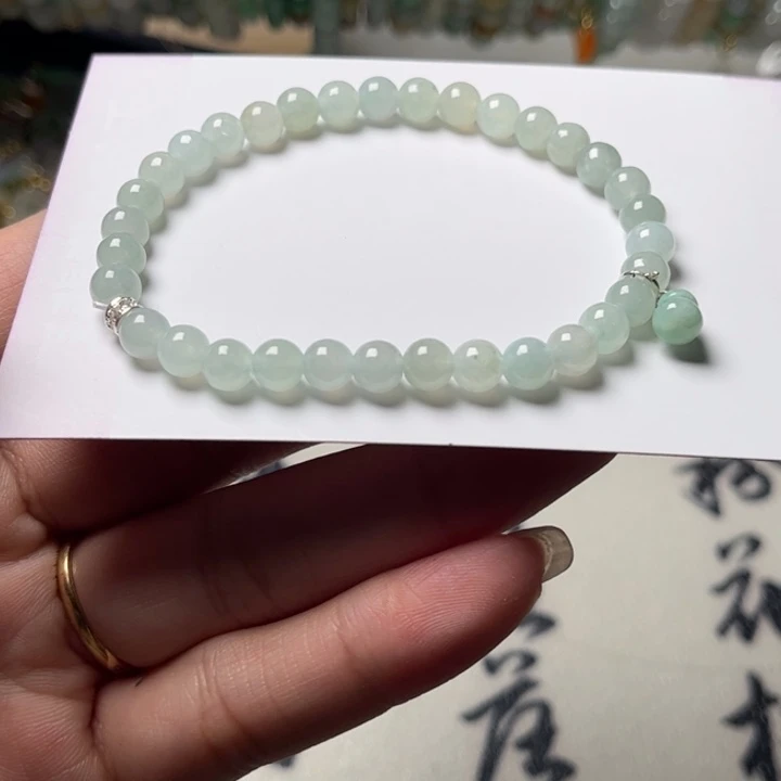 未镶嵌手串翡翠翡翠