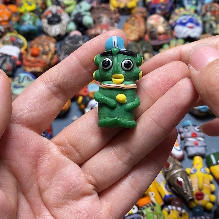 琉璃项链印度尼西亚外星人