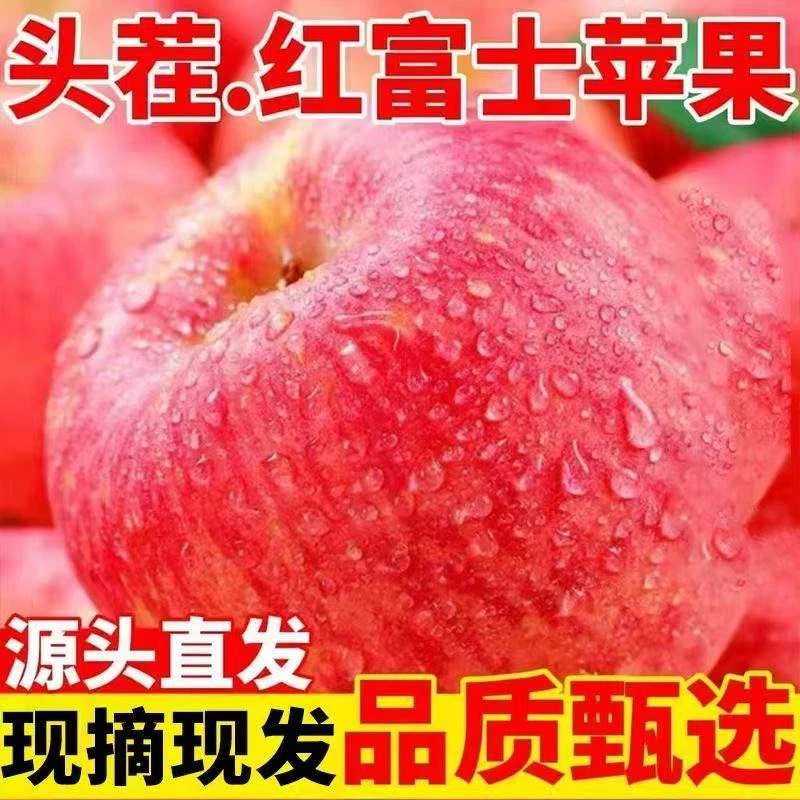 2025头茬红富士苹果新鲜应季水果脆甜多汁红富士孕妇水果产地直发