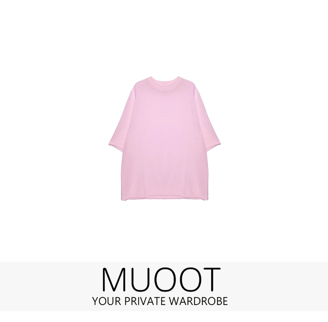 Eio 夏日宽松清凉休闲百搭款和纸纱上衣116E0612