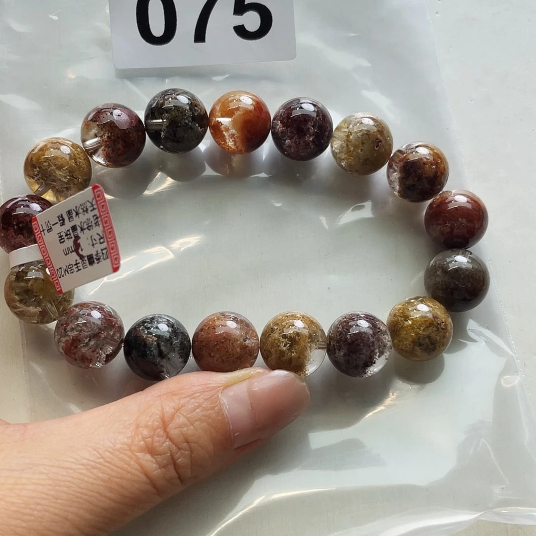 水晶手串未镶嵌大**?手串075。