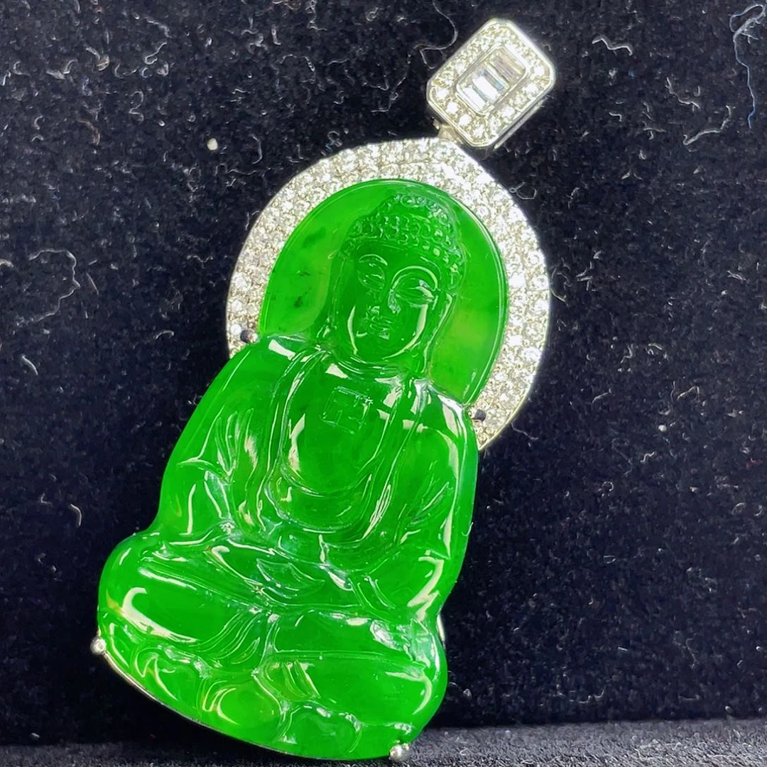 翡翠吊坠(不含链)未镶嵌