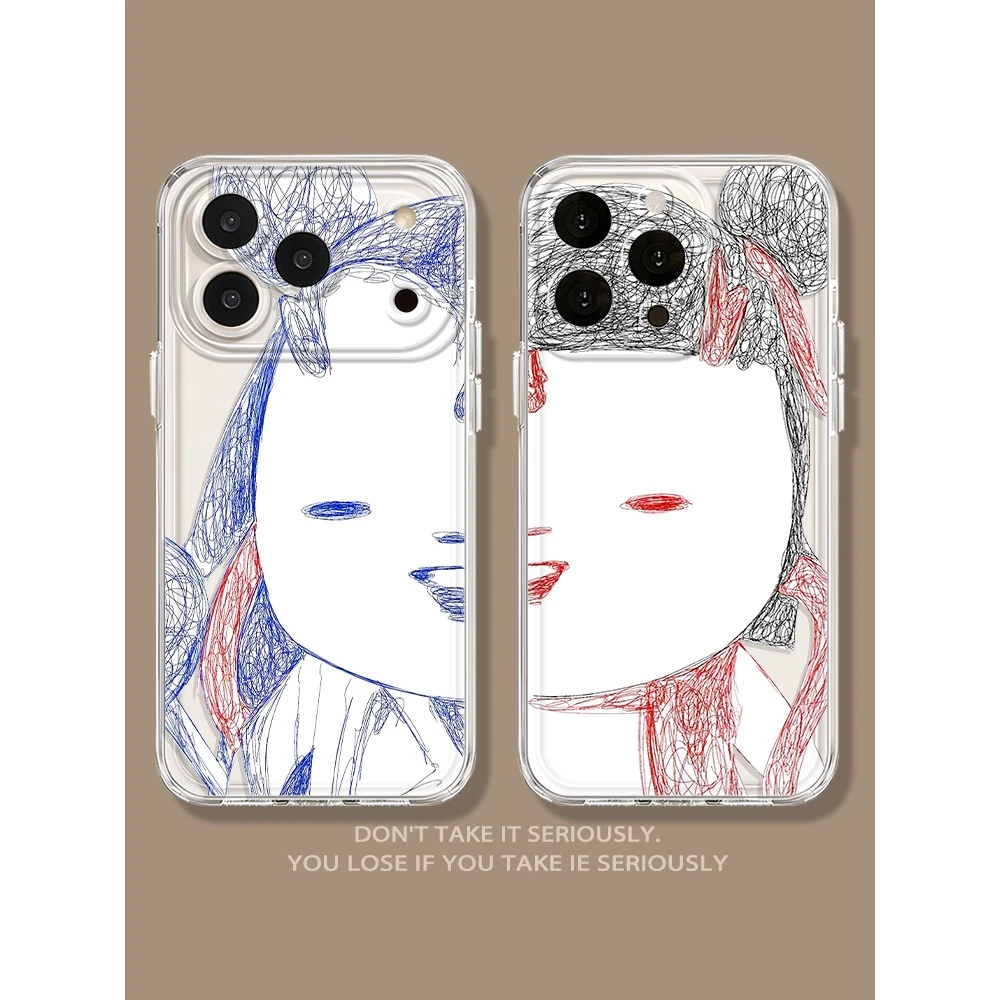 适用哪咤敖丙高级感个性苹果17魔丸16胡巴iphone15promax华手机壳