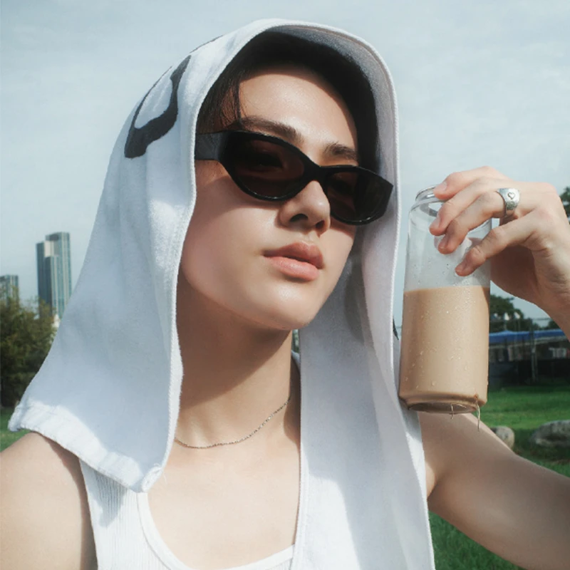 严成玹同款墨镜男高级百搭复古太阳眼镜新款TR显瘦遮阳防晒CORTIS