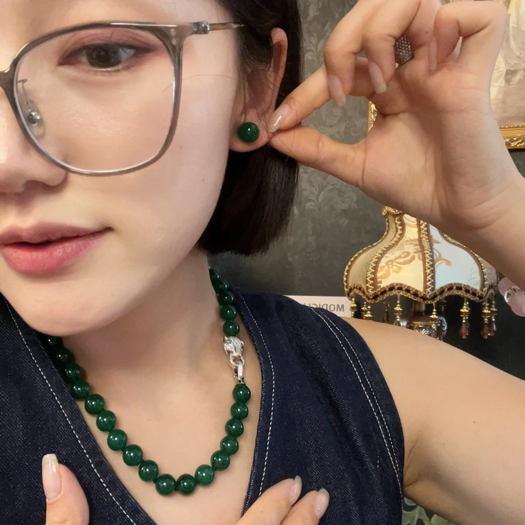 琉璃黄铜925银套装