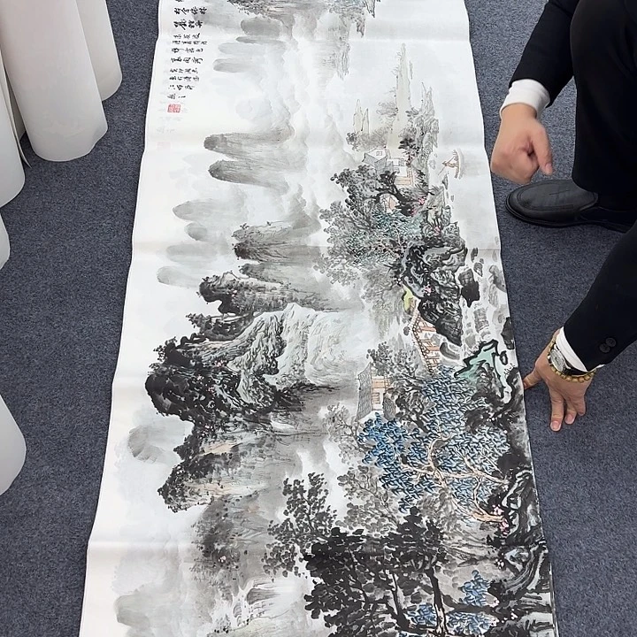 国画纯手绘国画作品