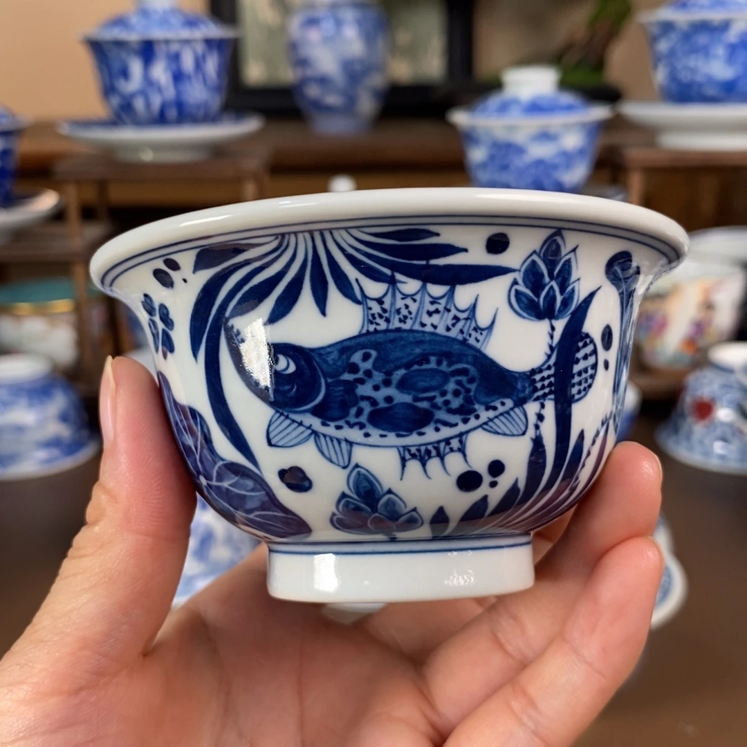 景德镇陶瓷手工手绘