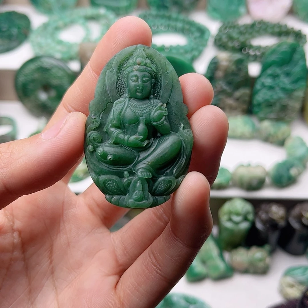 独山玉挂件未镶嵌闯*森