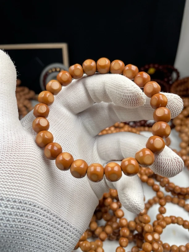 猴头核桃手串6方小尺寸自然泛油上色没瑕疵小尺寸