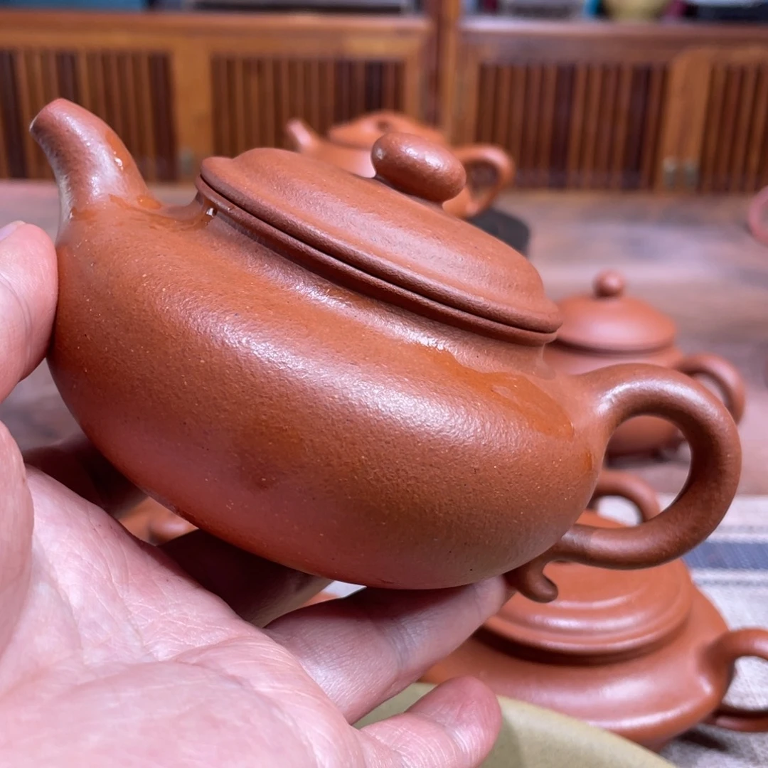 紫砂茶壶啦*啦宜兴紫砂原矿紫砂壶