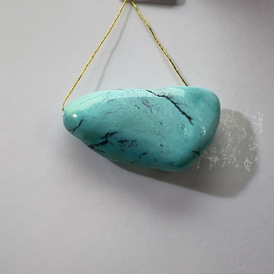 绿松石未镶嵌挂件