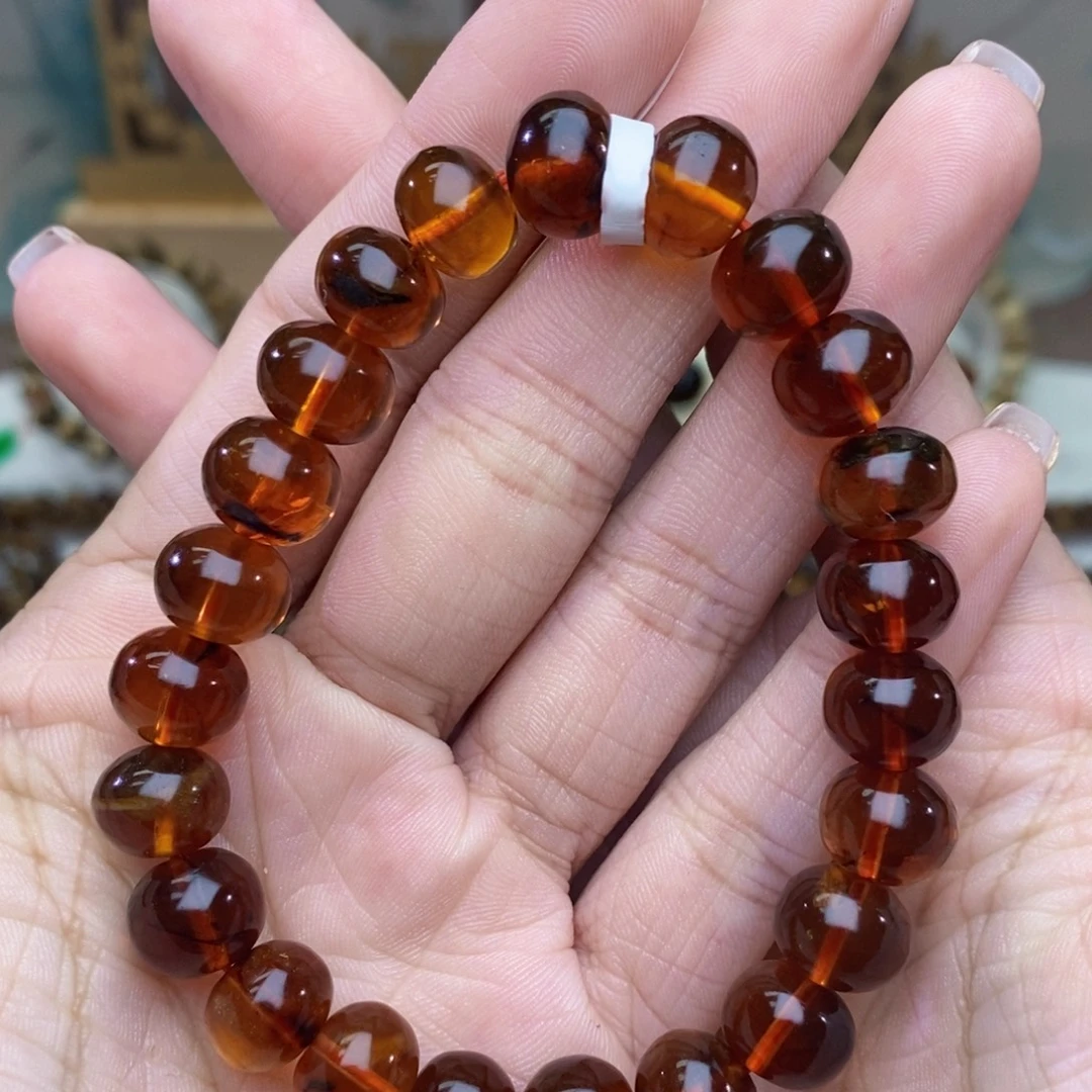 琥珀未镶嵌手链10➕