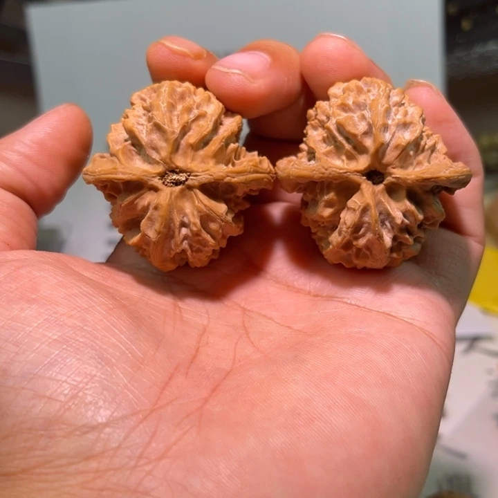 小***呀文玩核桃把件41苹果