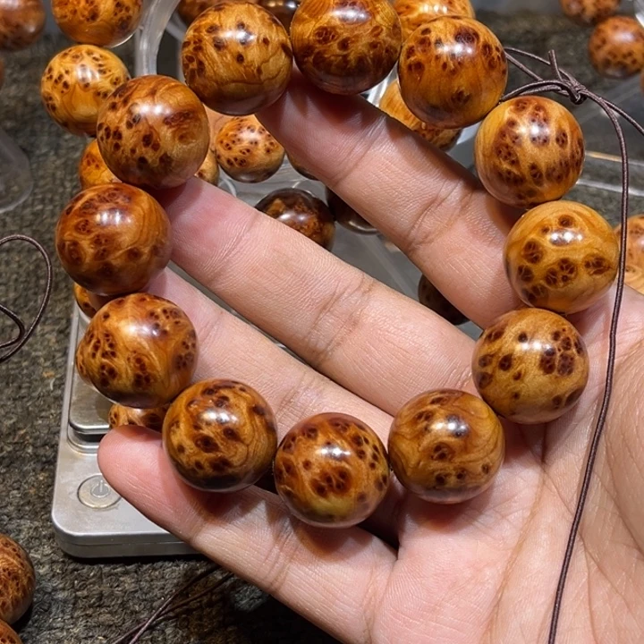 手串/手链柏木（崖柏）2.0黄金底瘤疤手串