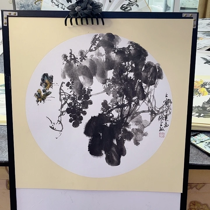 国画张圣敏先生纯手绘作品