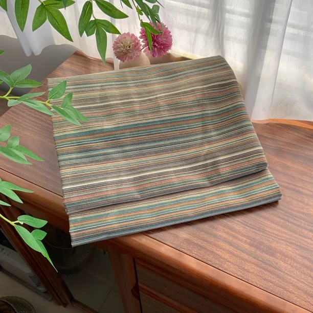 四季布床单（条纹）尺寸2米✖️2.4米加密细纱小帆布床单布