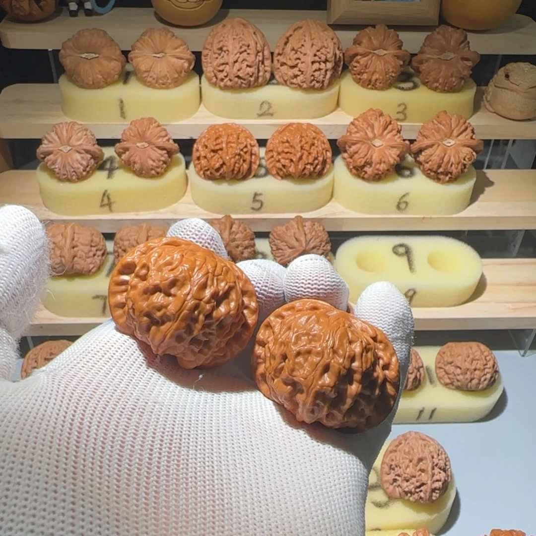 文玩核桃把件星*昌闷