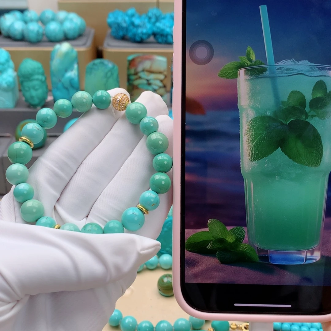 未镶嵌绿松石挂件