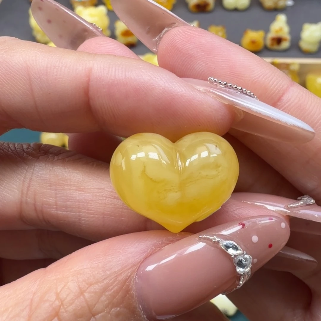 琥珀未镶嵌裸石蜜蜡