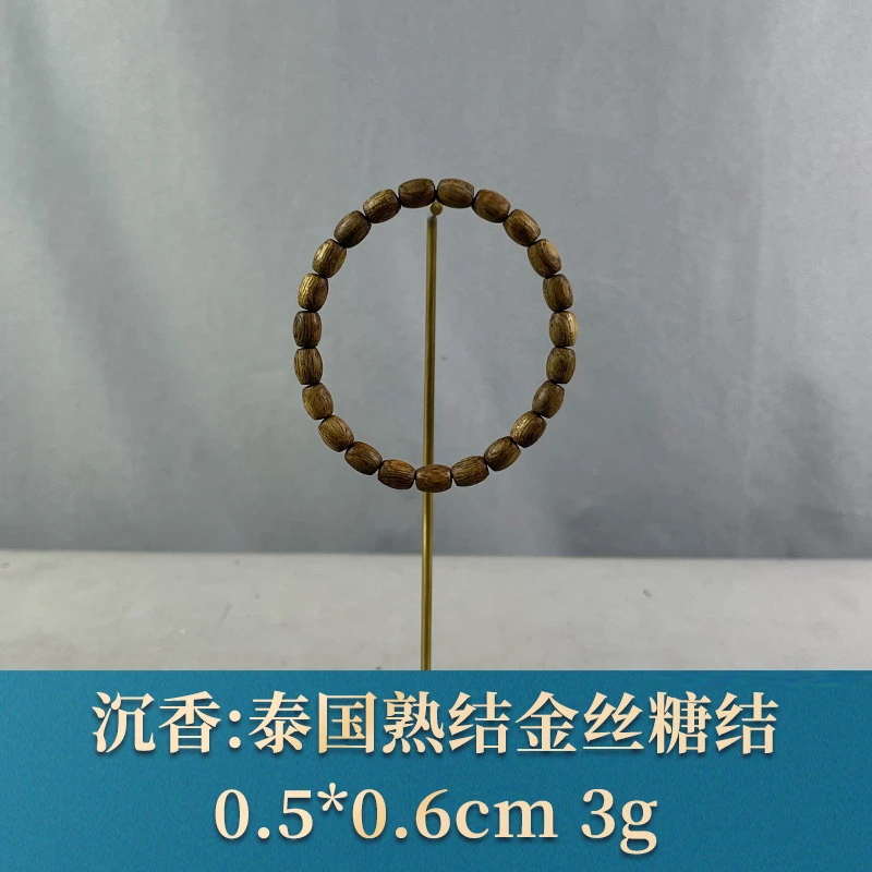 77399 泰国熟结金丝糖结 沉香
