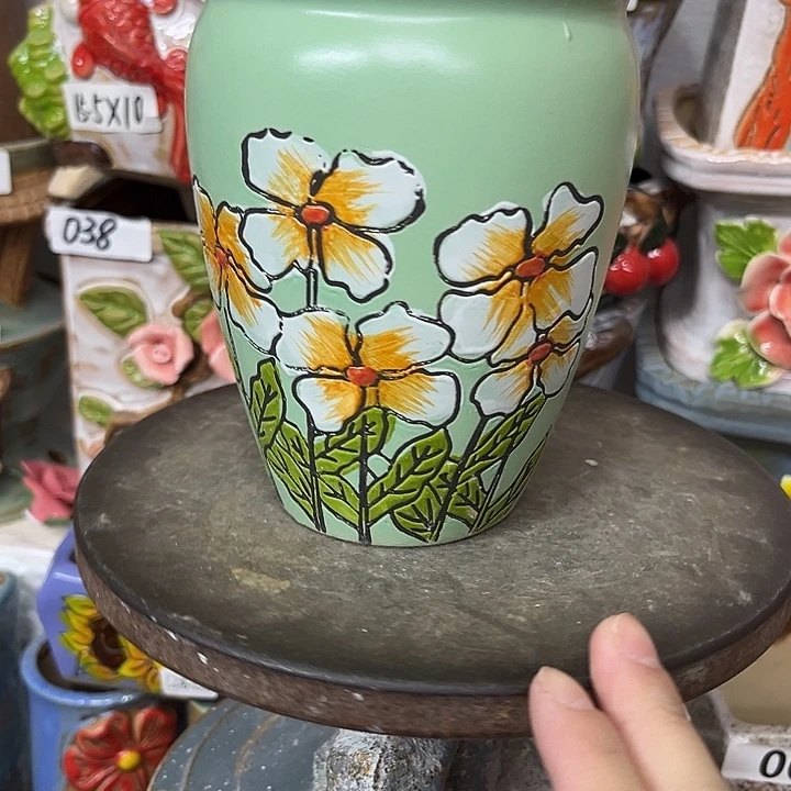 粗陶材质多肉花盆