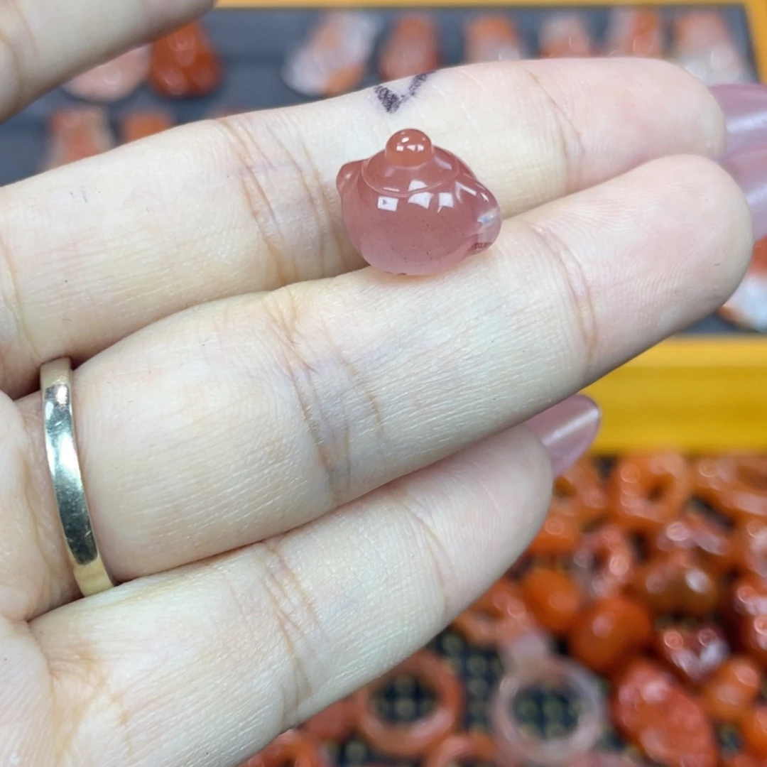 玛瑙/玉髓未镶嵌颈饰把把壶