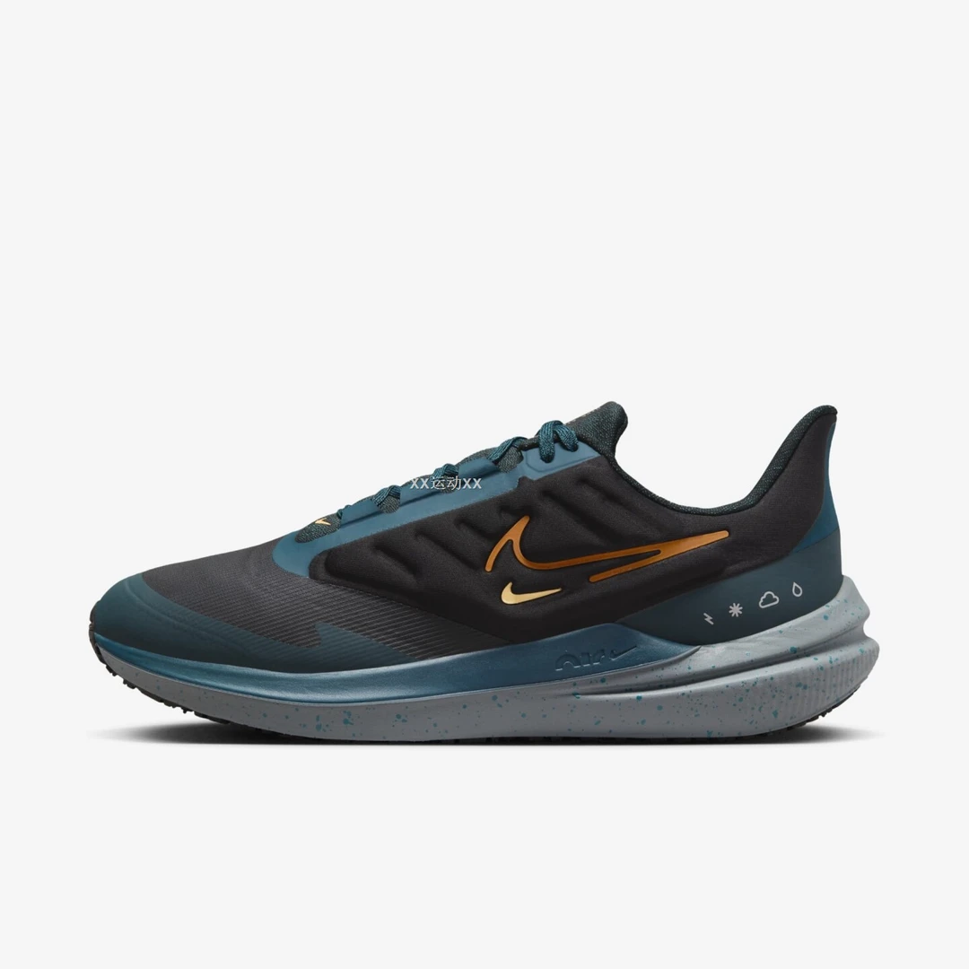 Nike/耐克 AIR WINFLO 9 SHIELD男子轻便休闲跑步鞋DM1106-002