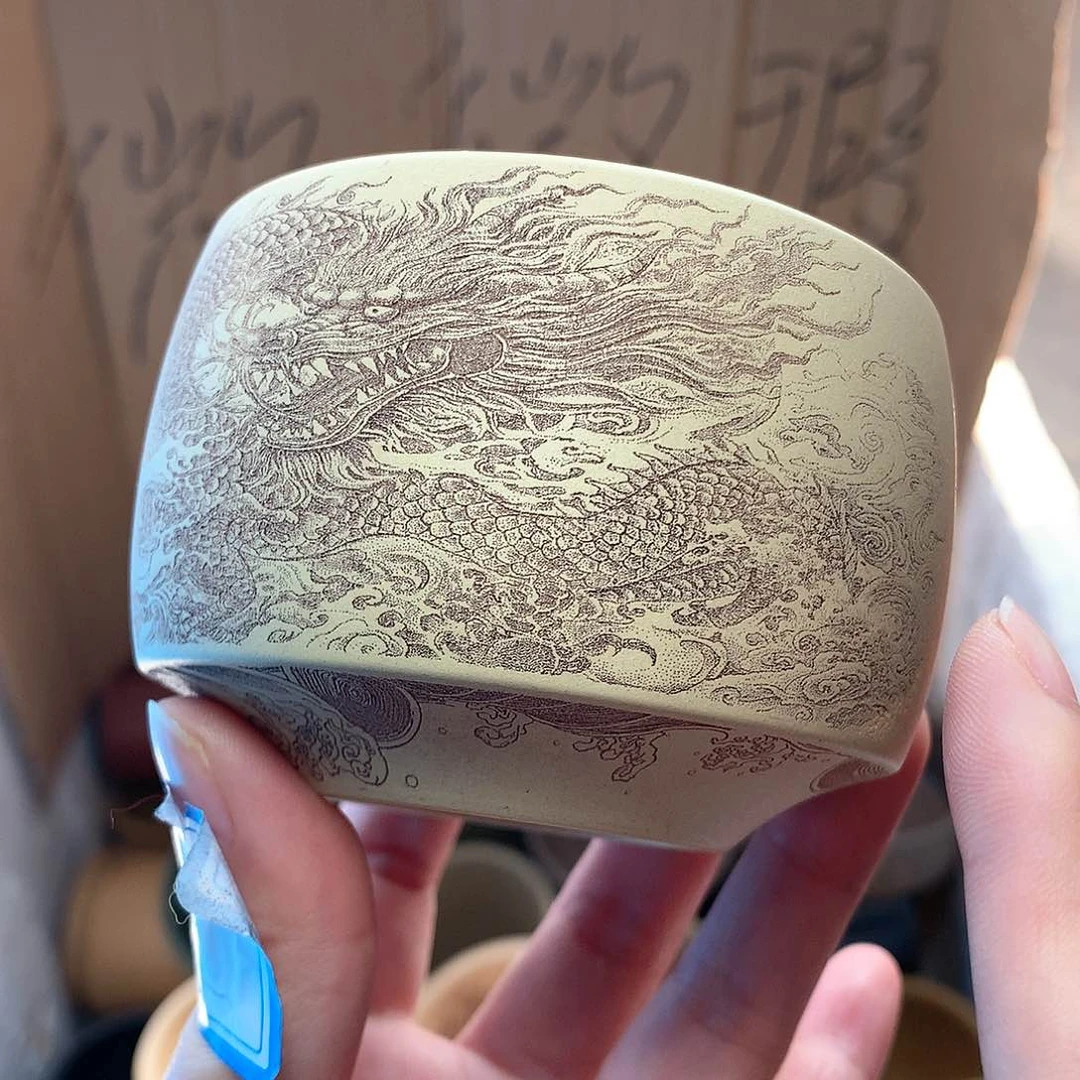 紫砂杯子微微紫砂茶具