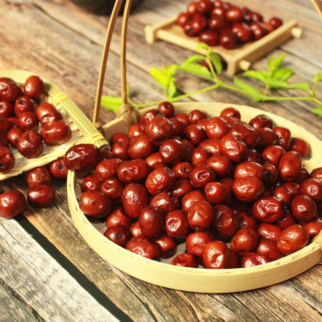 黄河滩大酸枣山西特产长酸枣甜酸枣山枣口感偏甜八分干