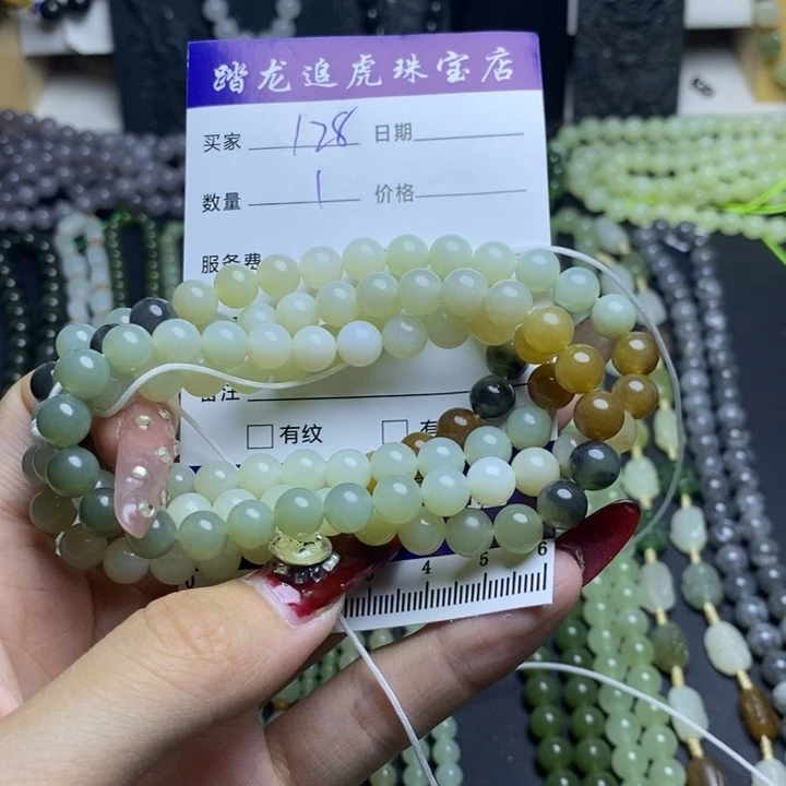 和田玉未镶嵌颈饰爱***季