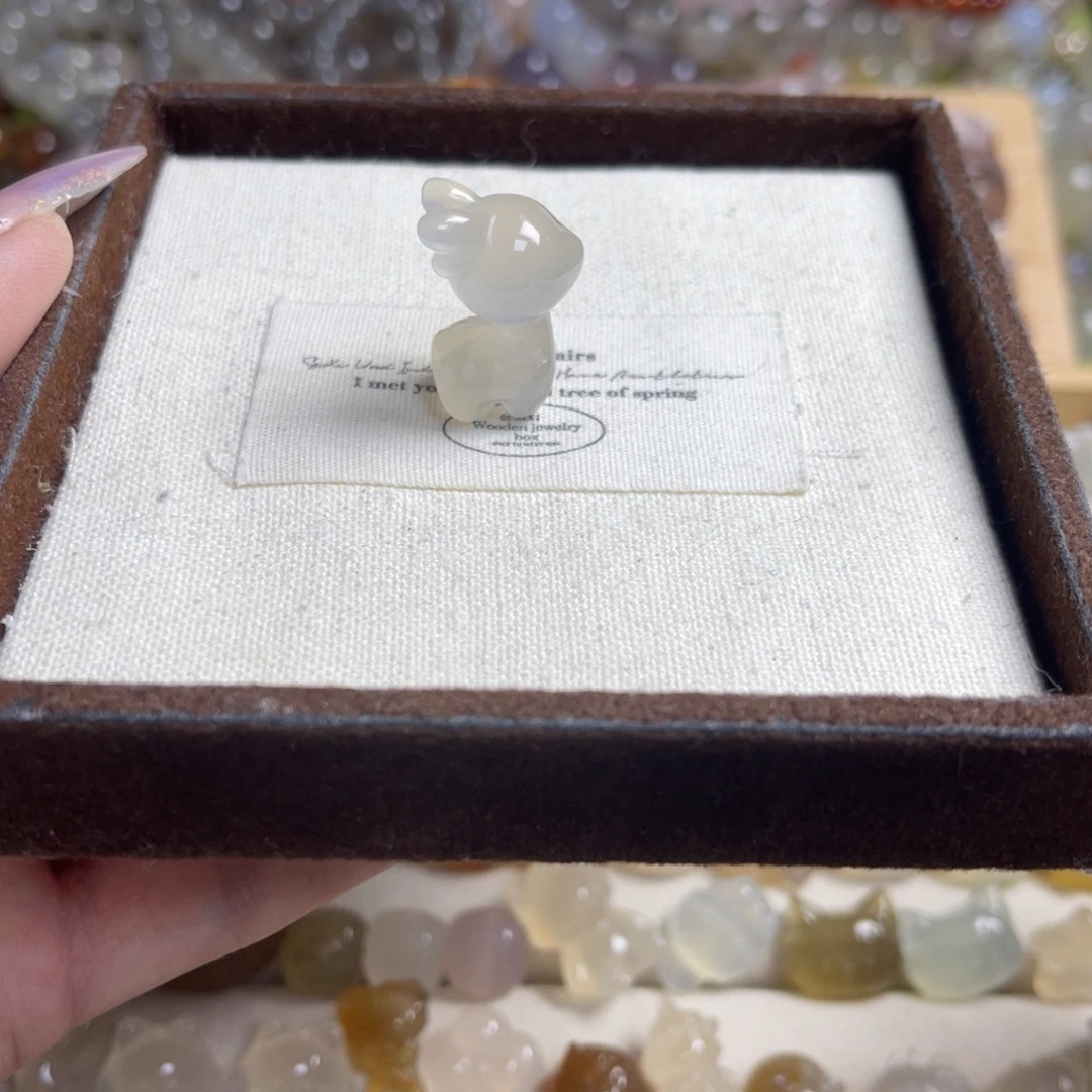 玛瑙/玉髓合金吊坠(不含链)