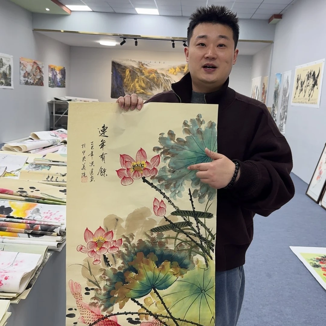 国画纯手绘字画作品