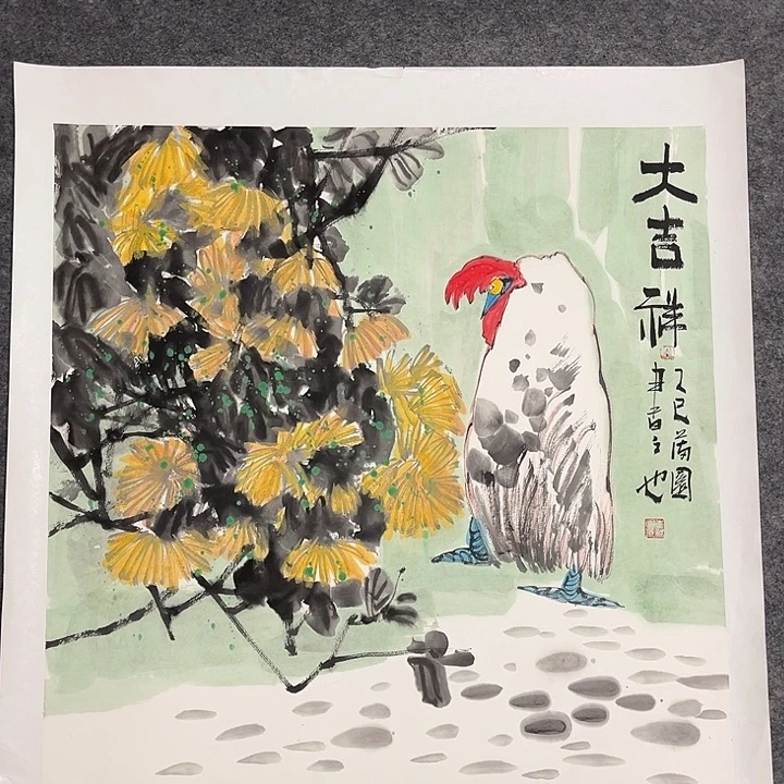 国画花鸟画作品欣赏